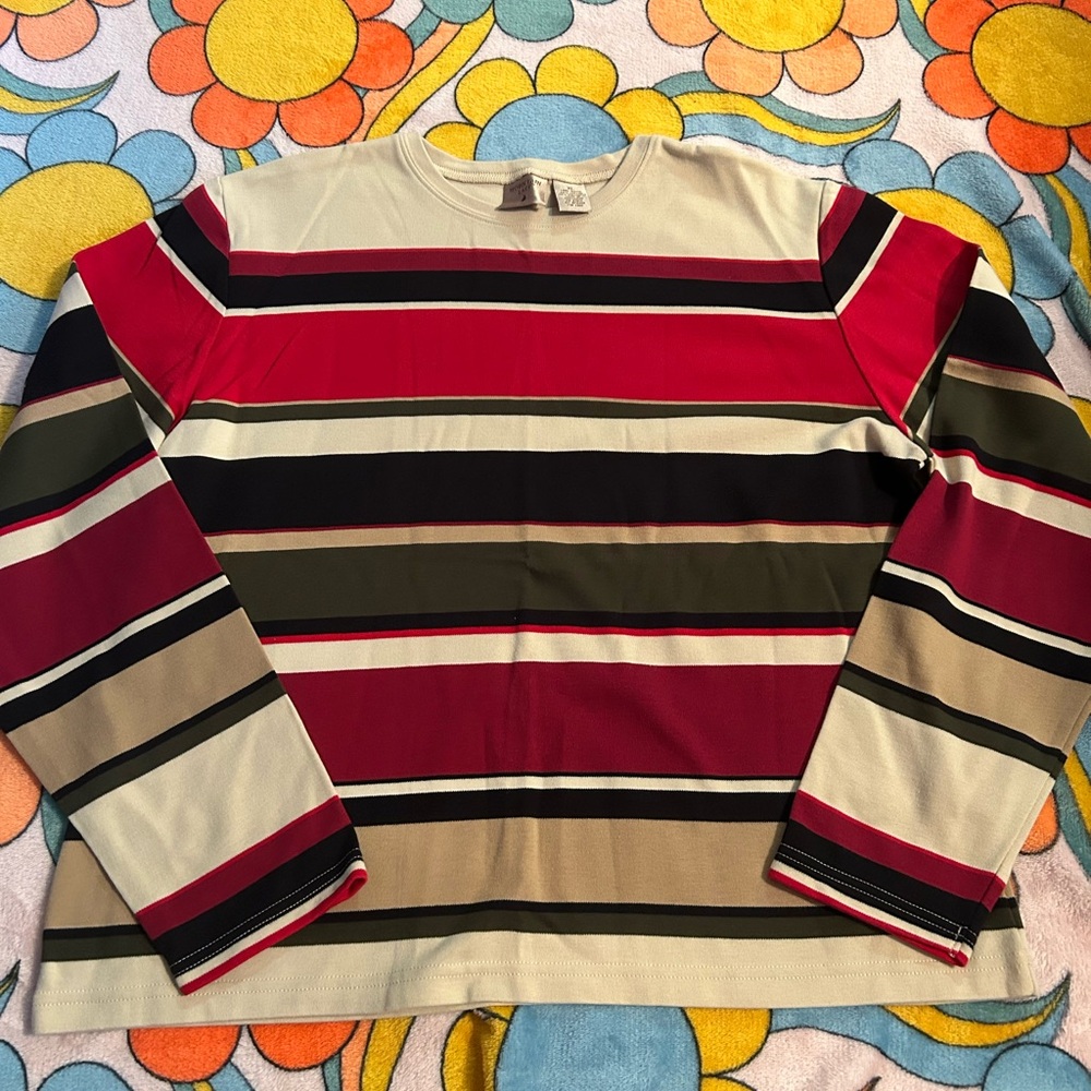 Vintage Stripe Fall Long Sleeve